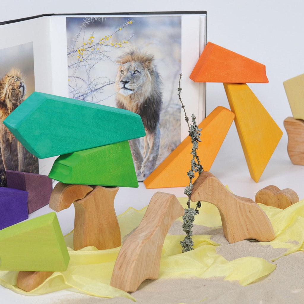 Grimm's Rainbow Lion Building Set