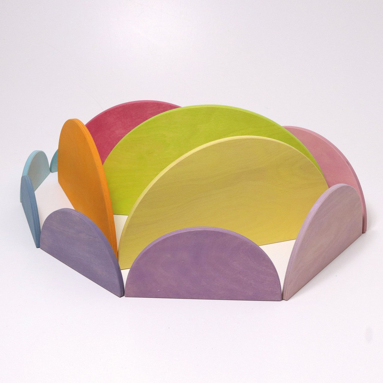 Grimm's Pastel Semi Circle Set