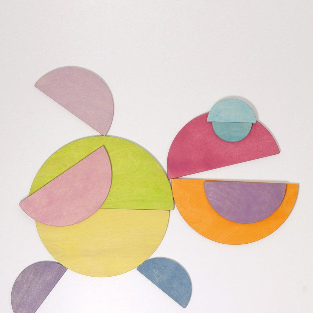 Grimm's Pastel Semi Circle Set