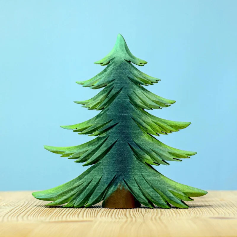 Bumbu Handmade Wooden Wooden Large Fir Tree