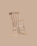 Maileg Rocking Chair, Miniature - Dark Sand