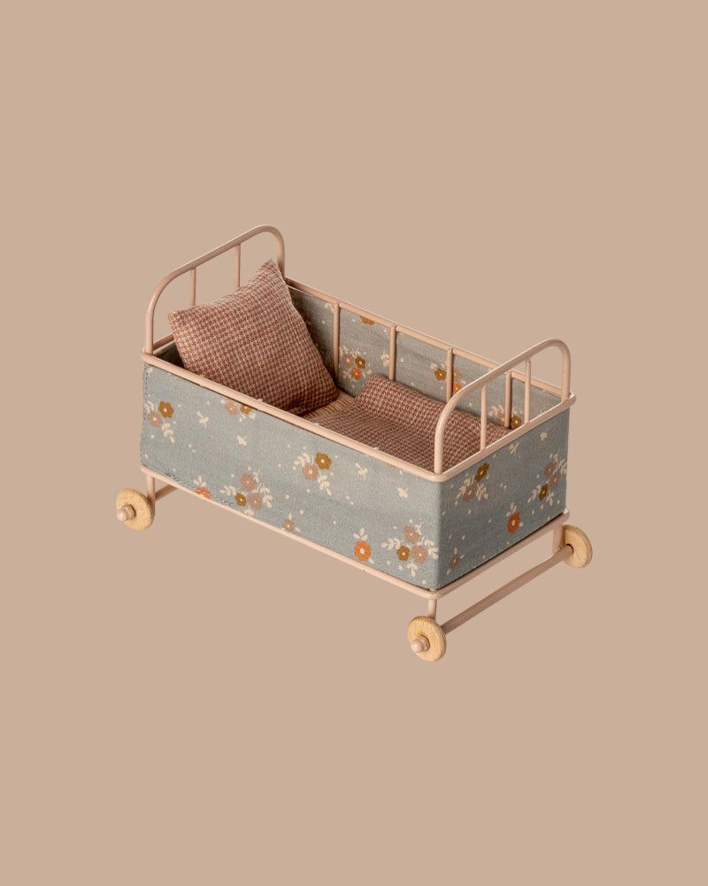 Maileg Cot Bed, Micro - Powder