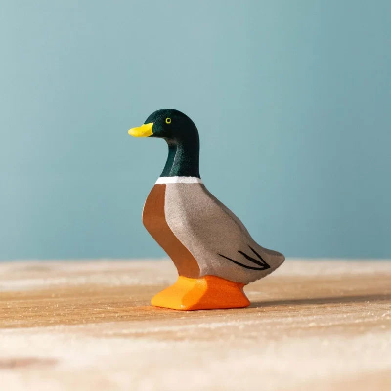 Bumbu Handmade Wooden Mallard Duck