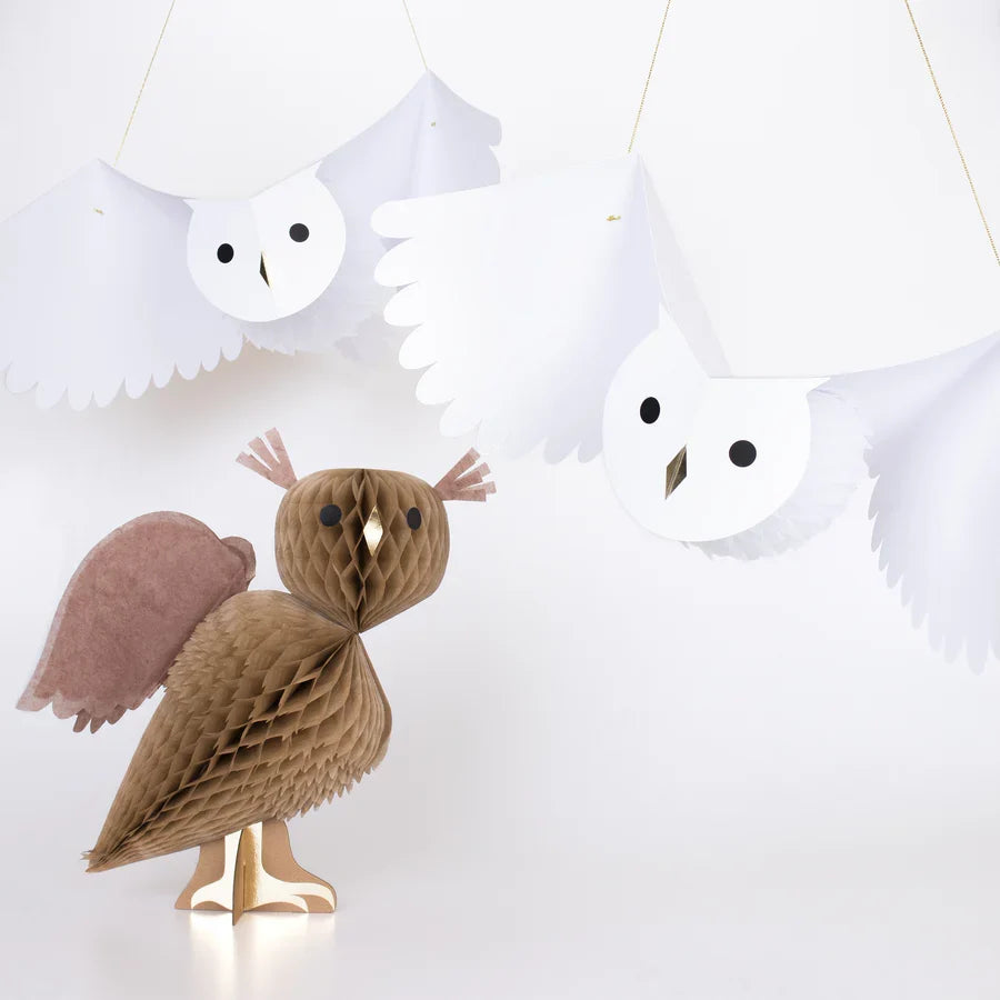Meri Meri Honeycomb Owls