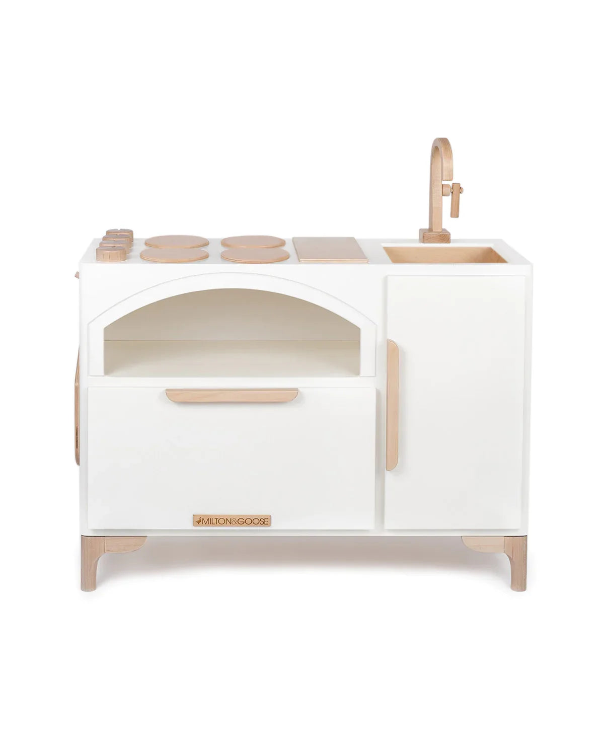 Milton & Goose Play Kitchen With Pizza Oven - Made in USA