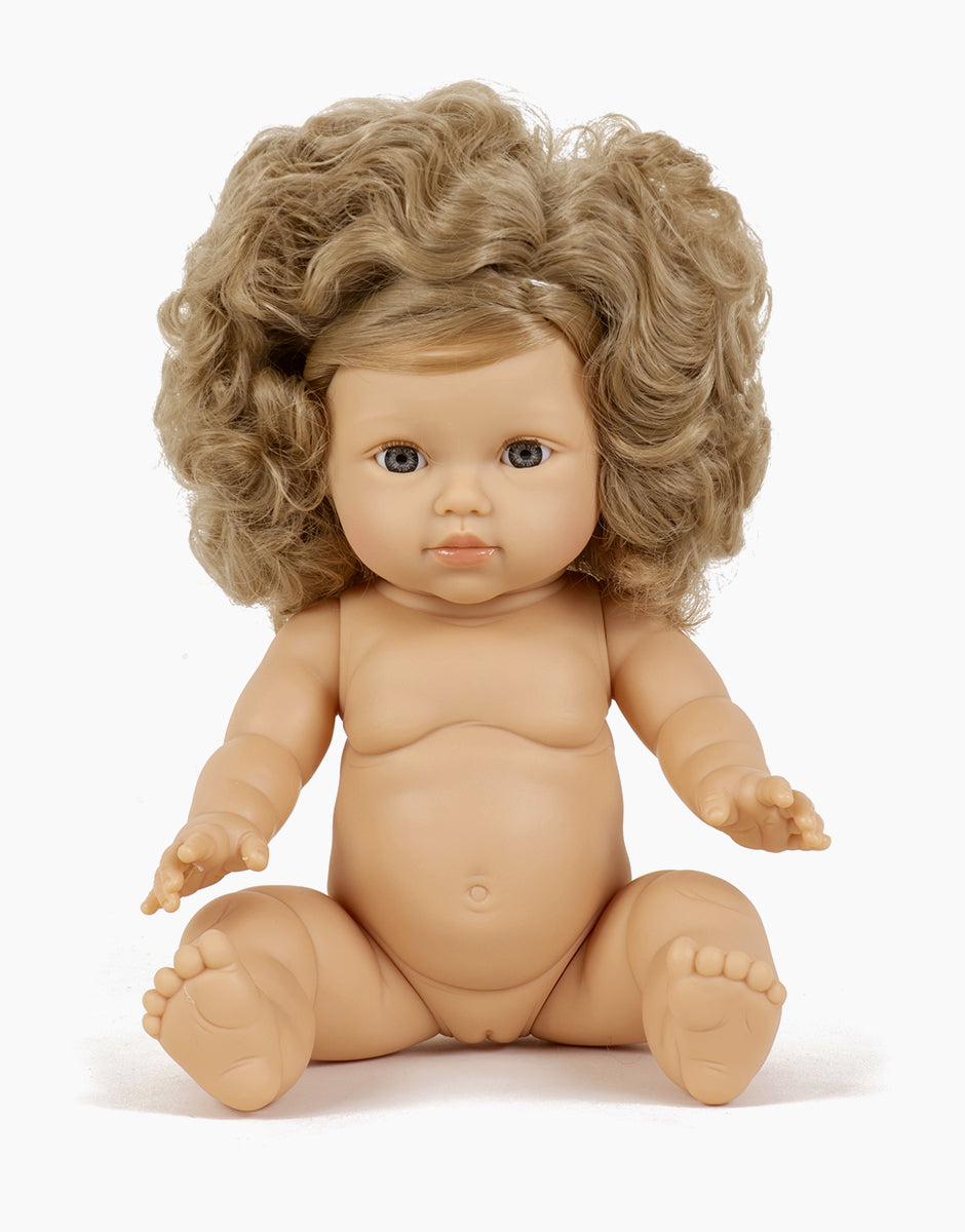 Minikane Baby Doll (13") - Lola (Clothing Sold Separately)
