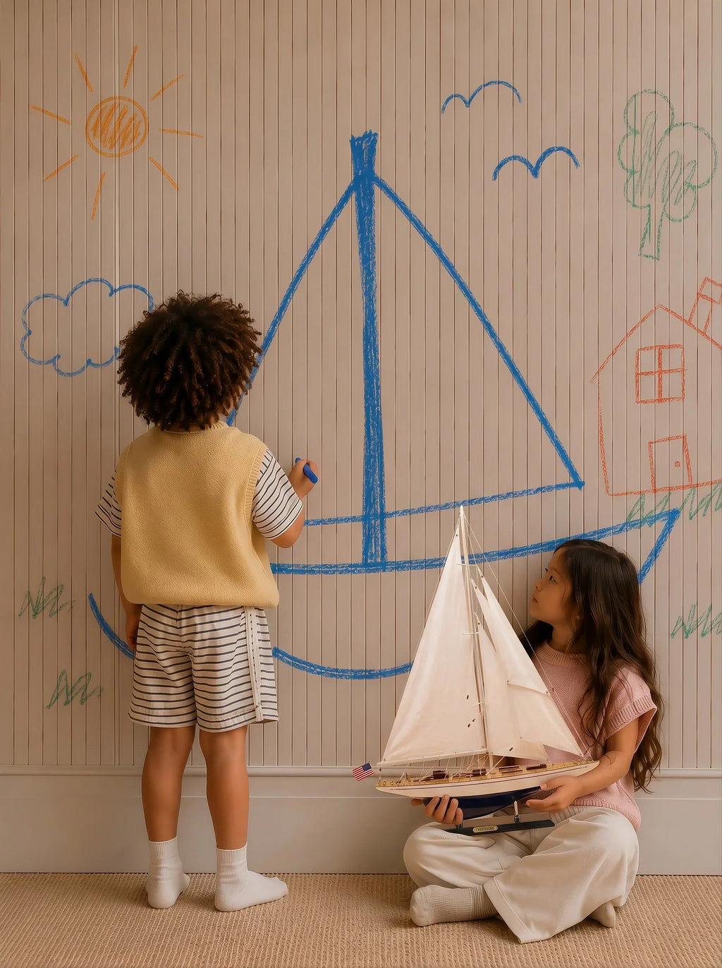 Little Forest Animals — The Regatta Series — The Endeavour Boat (ships mid-September)