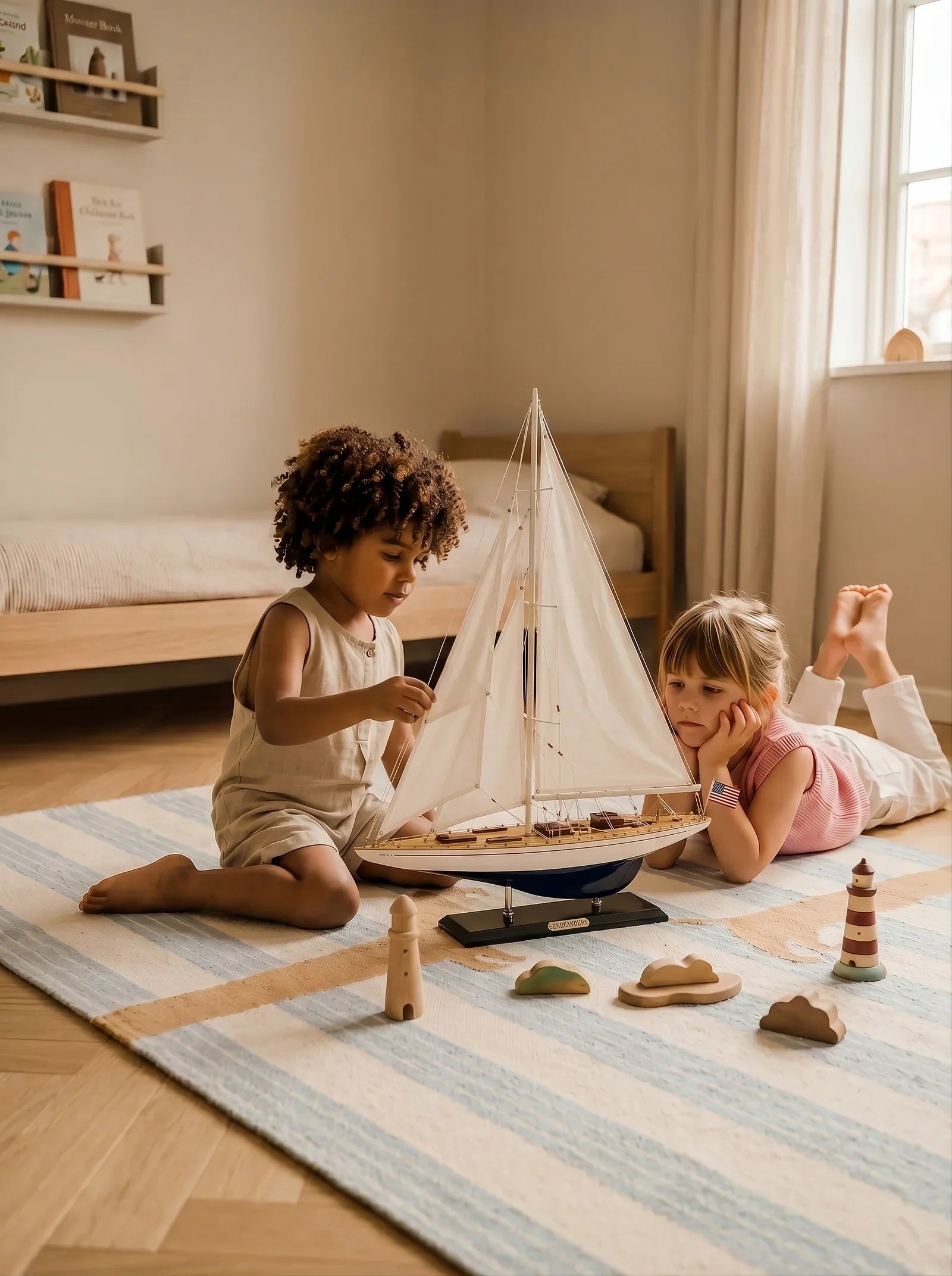 Little Forest Animals — The Regatta Series — The Endeavour Boat (ships mid-September)