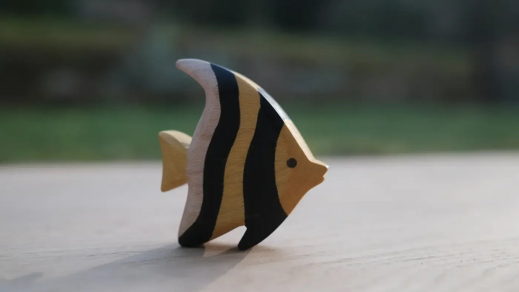 Handmade Holzwald Moorish Idol Fish