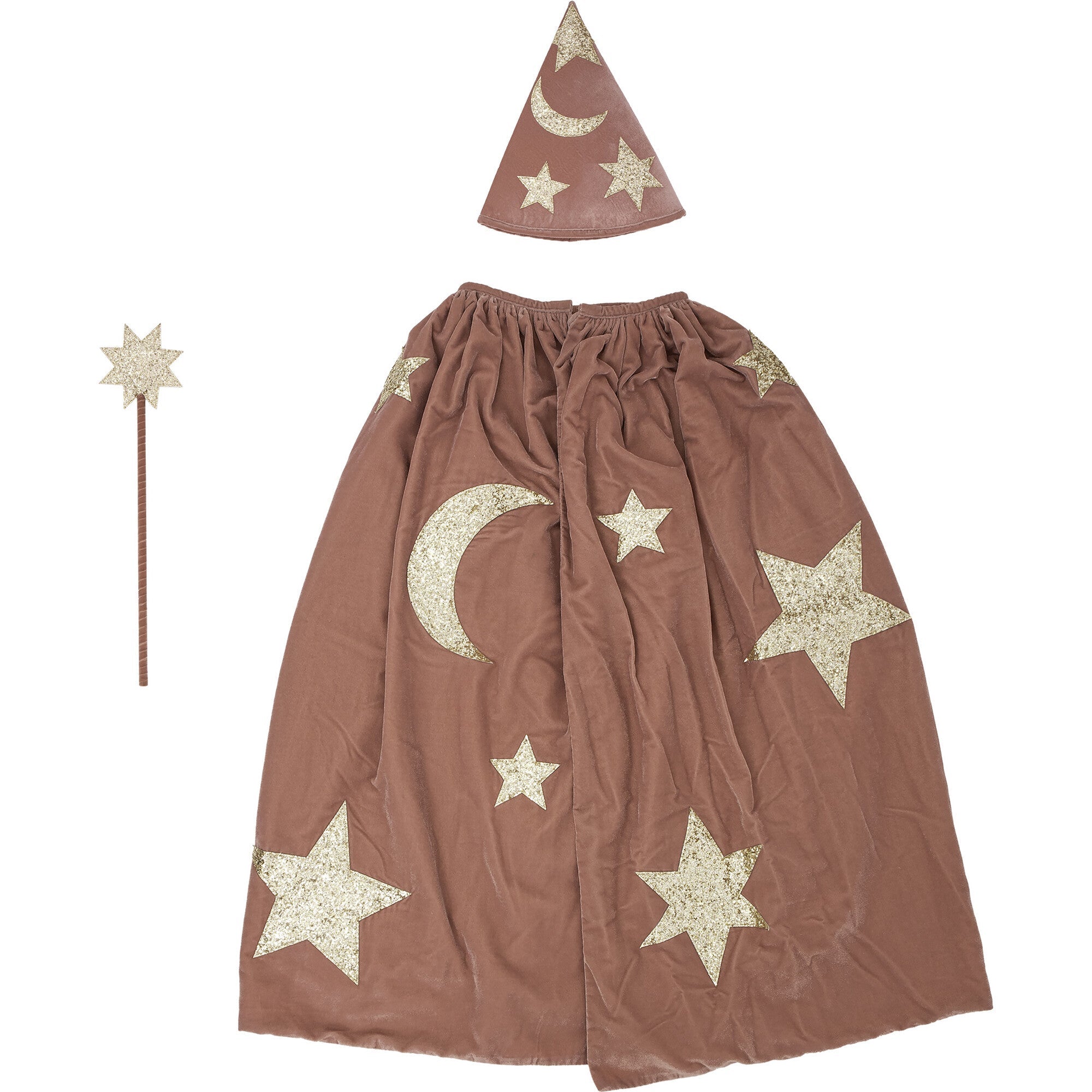 Meri Meri Pink Velvet Wizard Costume - Final Sale