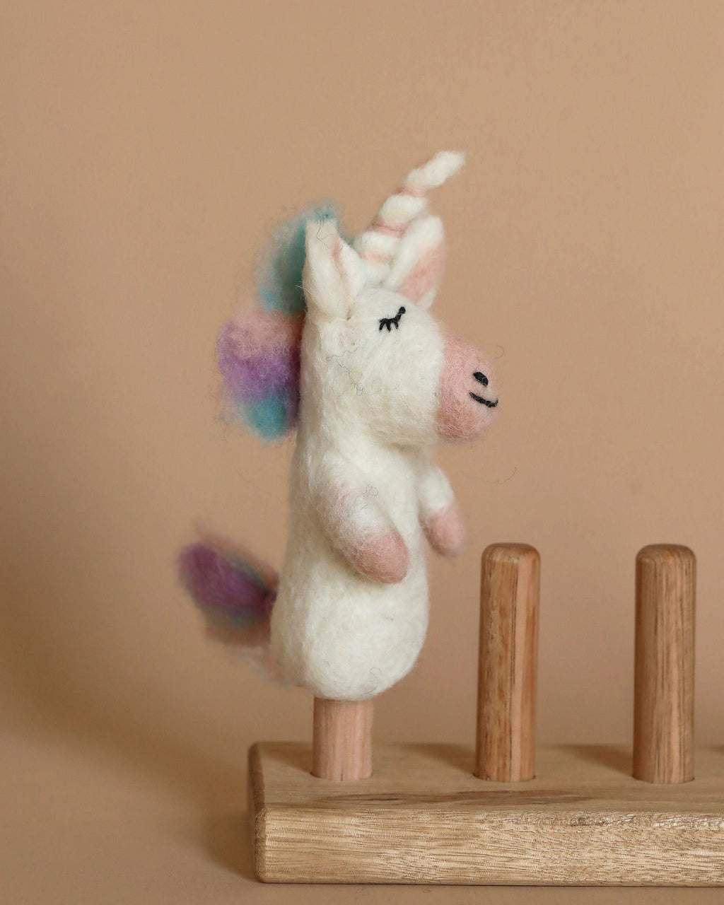 Felt Finger Puppet: Unicorn