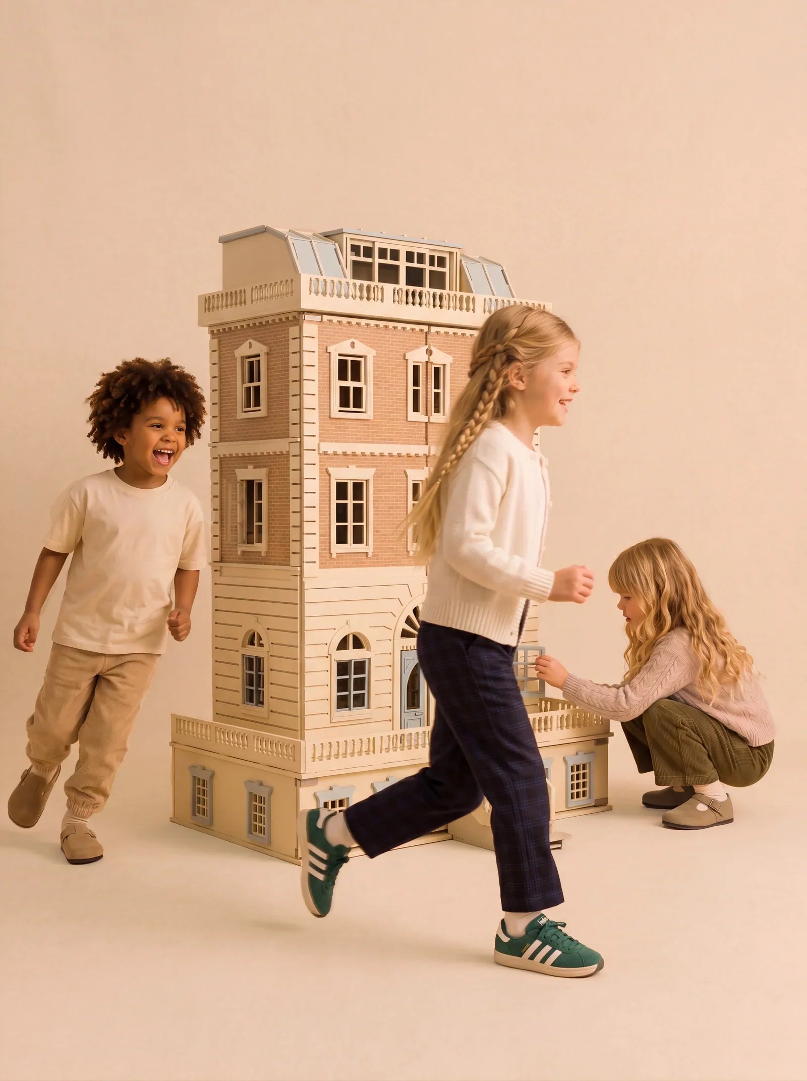 Fully Furnished Dollhouse With Lights, House of New York (ships mid-September)