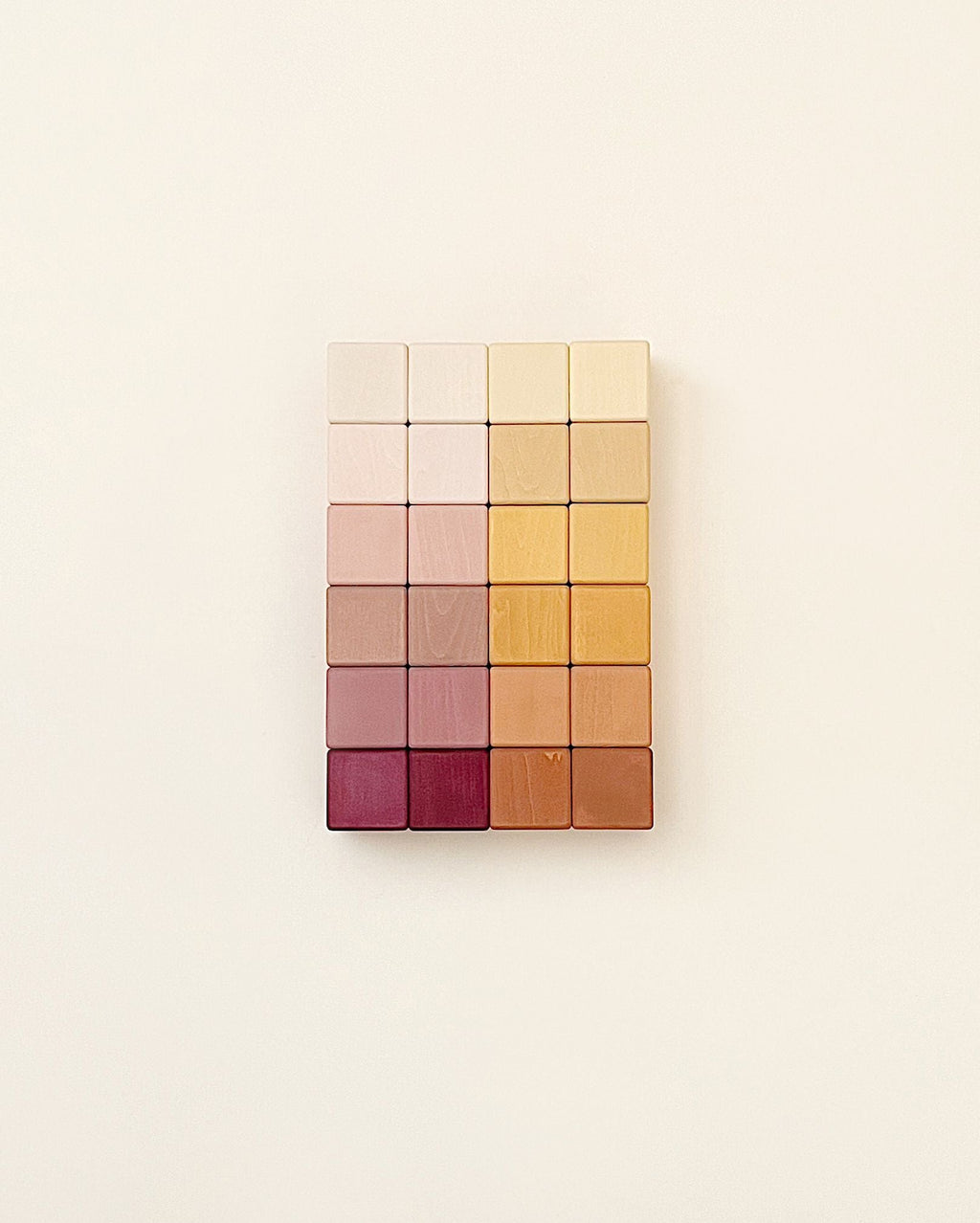 Sabo Concept Wooden Blocks - Marsala