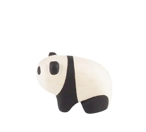 Handmade Tiny Wooden Panda Child