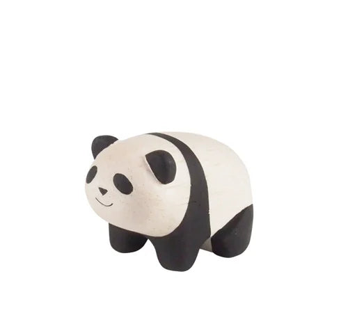 Handmade Tiny Wooden Panda Child