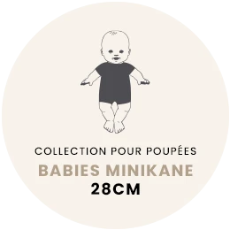 Minikane Soft Body Doll (11") - Garance