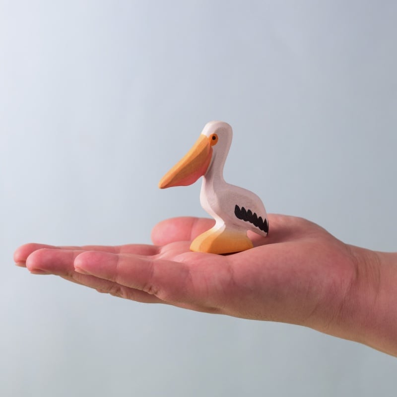 Bumbu Handmade Wooden Pelicans Family Set