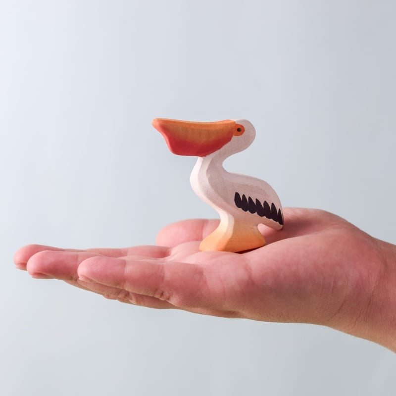 Bumbu Handmade Wooden Pelicans Family Set