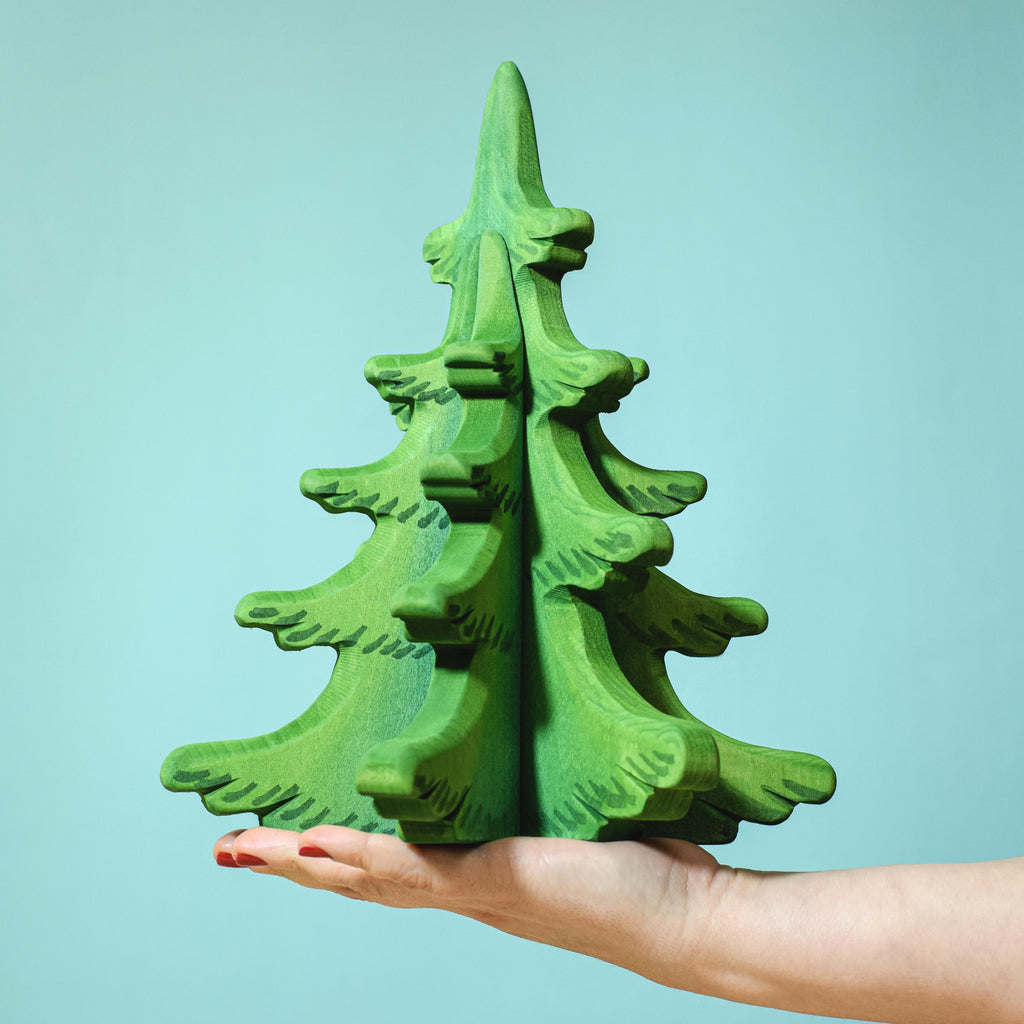Bumbu Handmade Wooden Extra Large Sugar Pine Tree