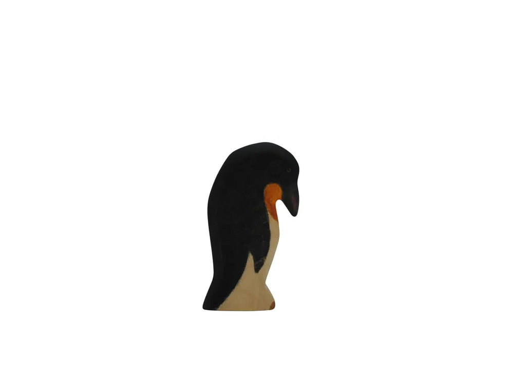 Handmade Holzwald Penguin, Head Down
