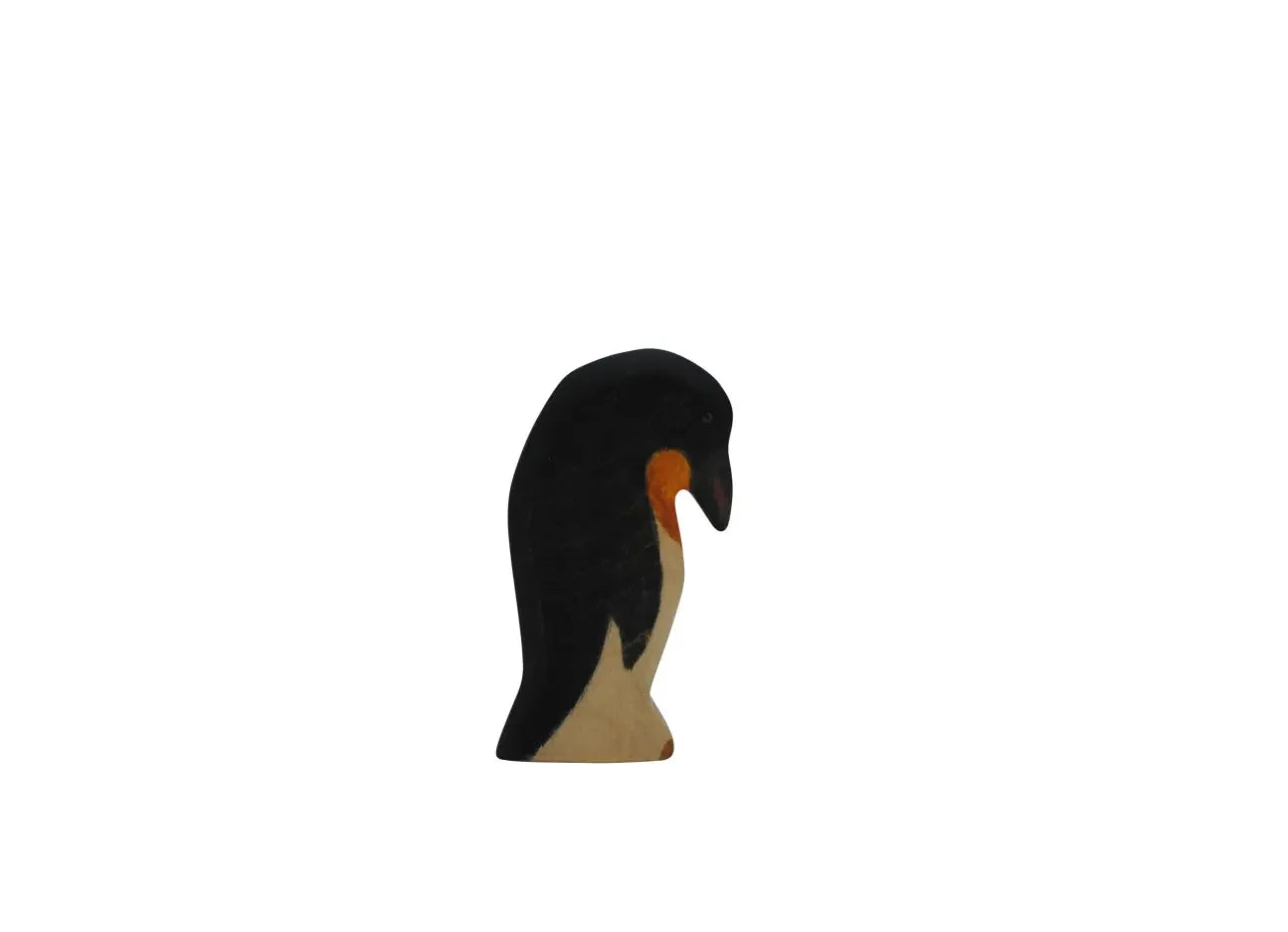 Handmade Holzwald Penguin, Head Down