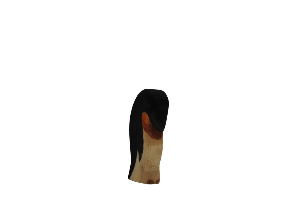 Handmade Holzwald Penguin, Head Down
