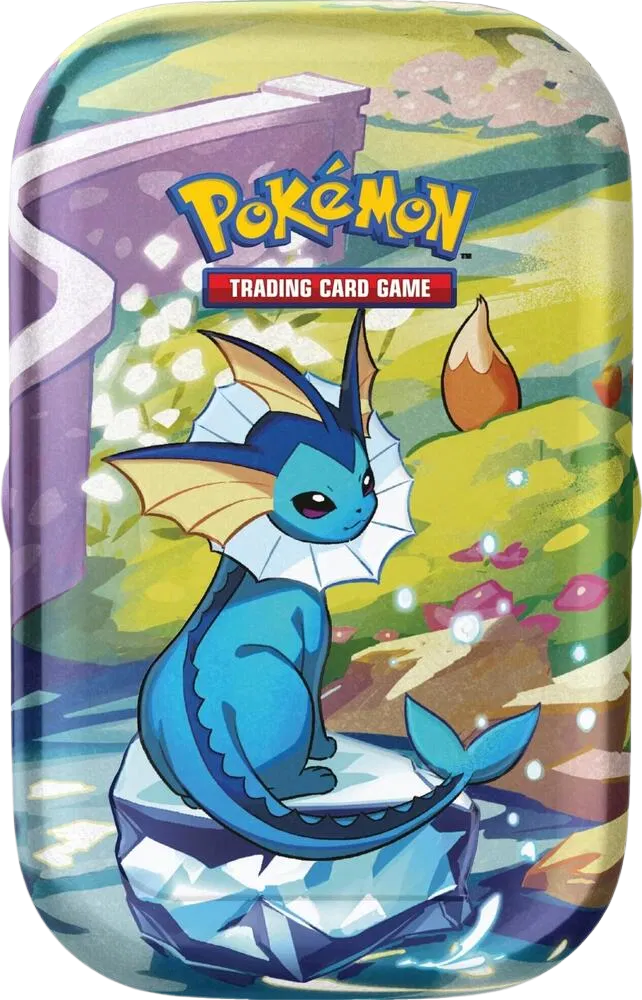Scarlet & Violet: Prismatic Evolutions Mini Tin (Vaporeon)