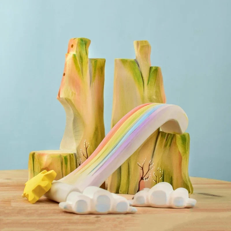Bumbu Handmade Wooden Rainbow Cliff