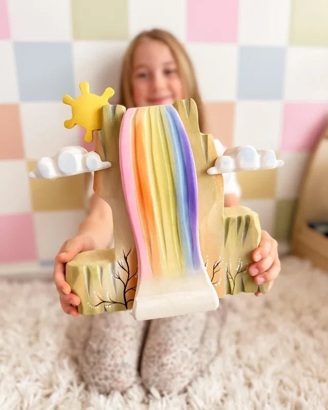 Bumbu Handmade Wooden Rainbow Cliff