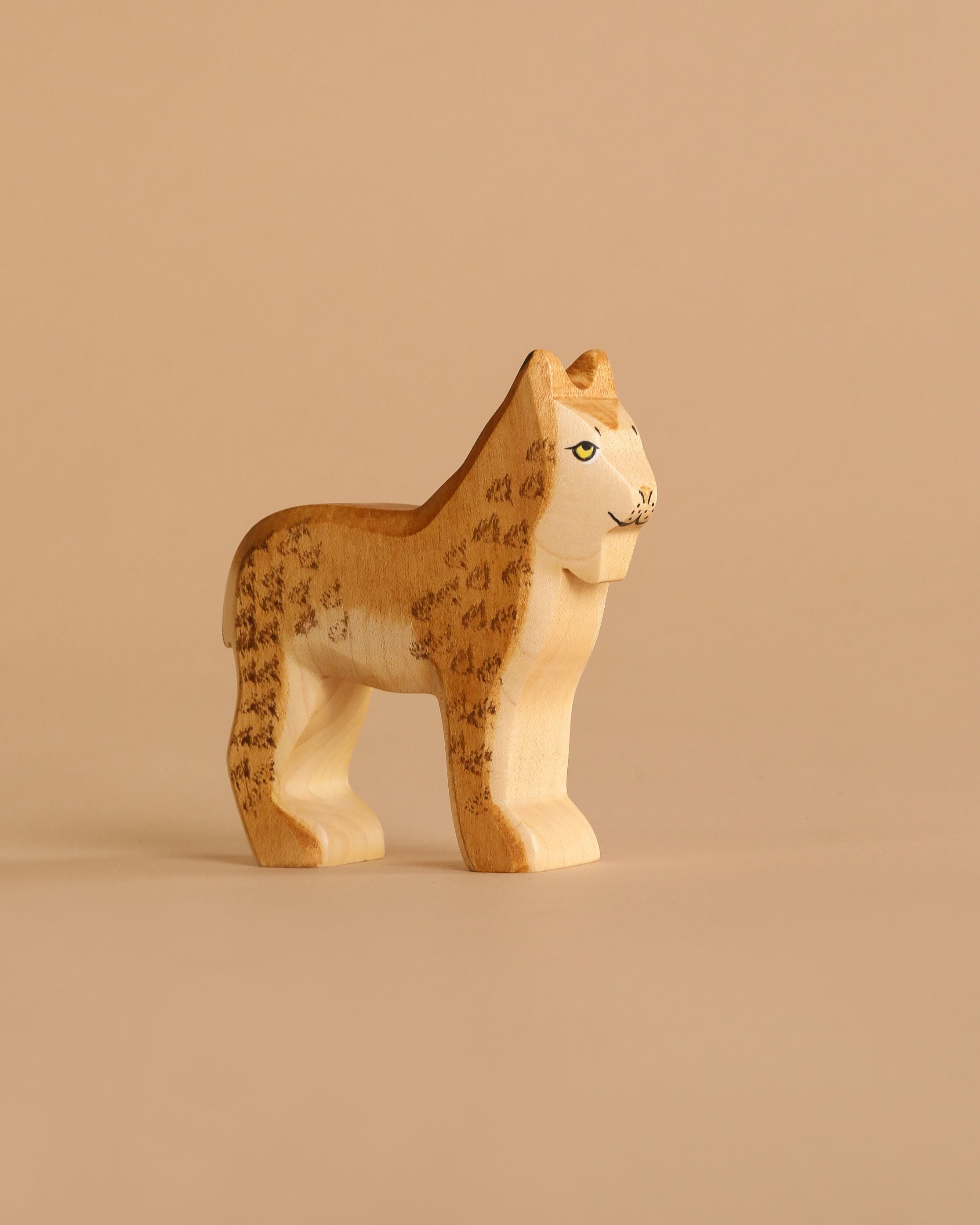 Handmade Holzwald Lynx