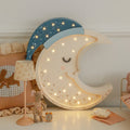Handmade Wooden Lamp - Moon