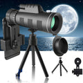 40x60 HD Monocular Telescope with BAK4 Prism & Phone Holder