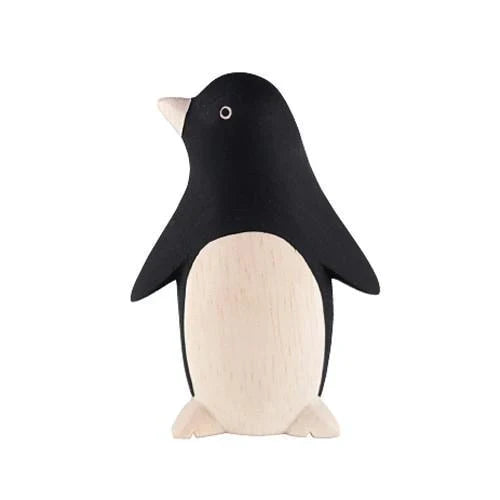 Handmade Tiny Wooden Penguin