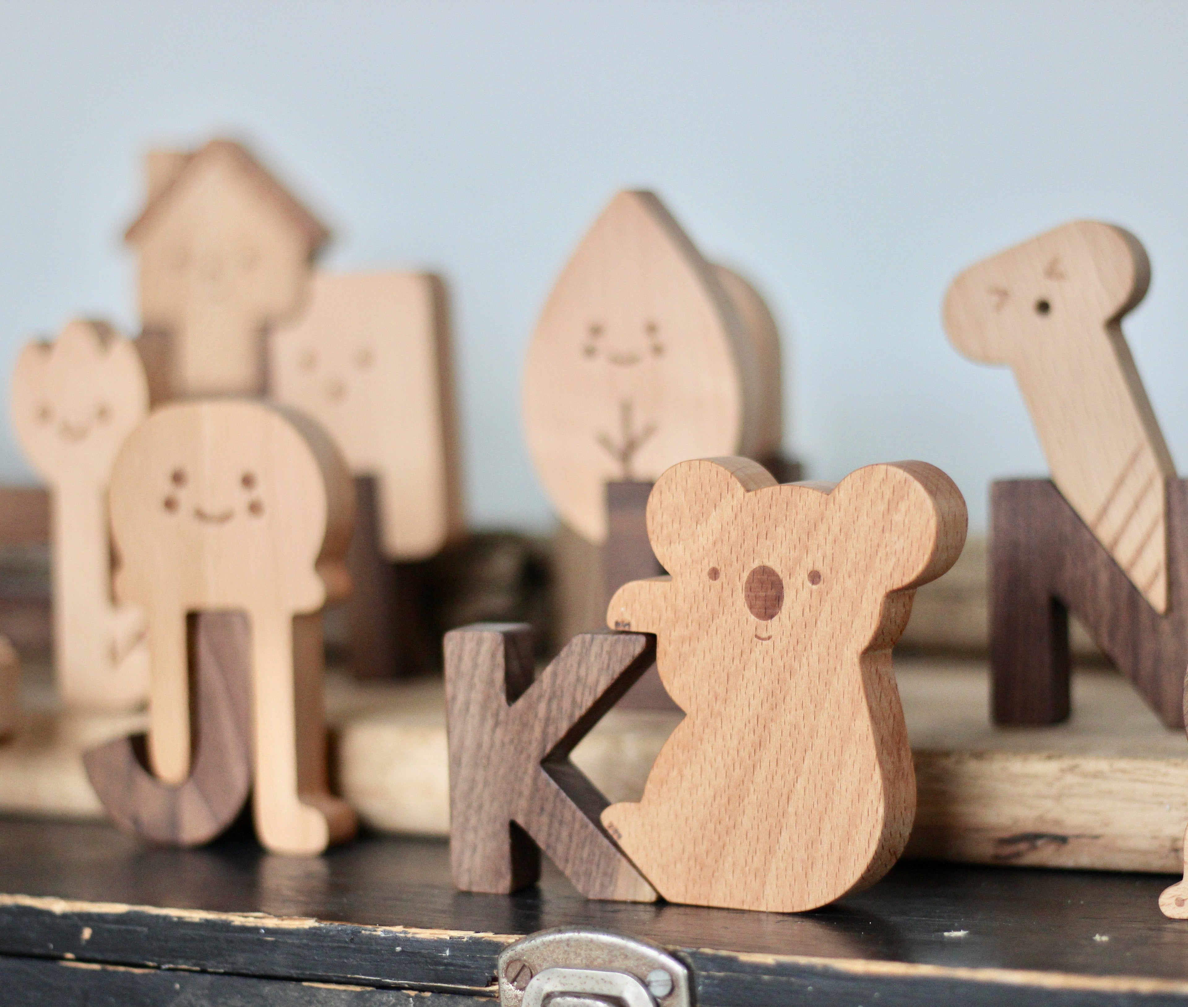 Ultimate Wooden Alphabet Puzzle