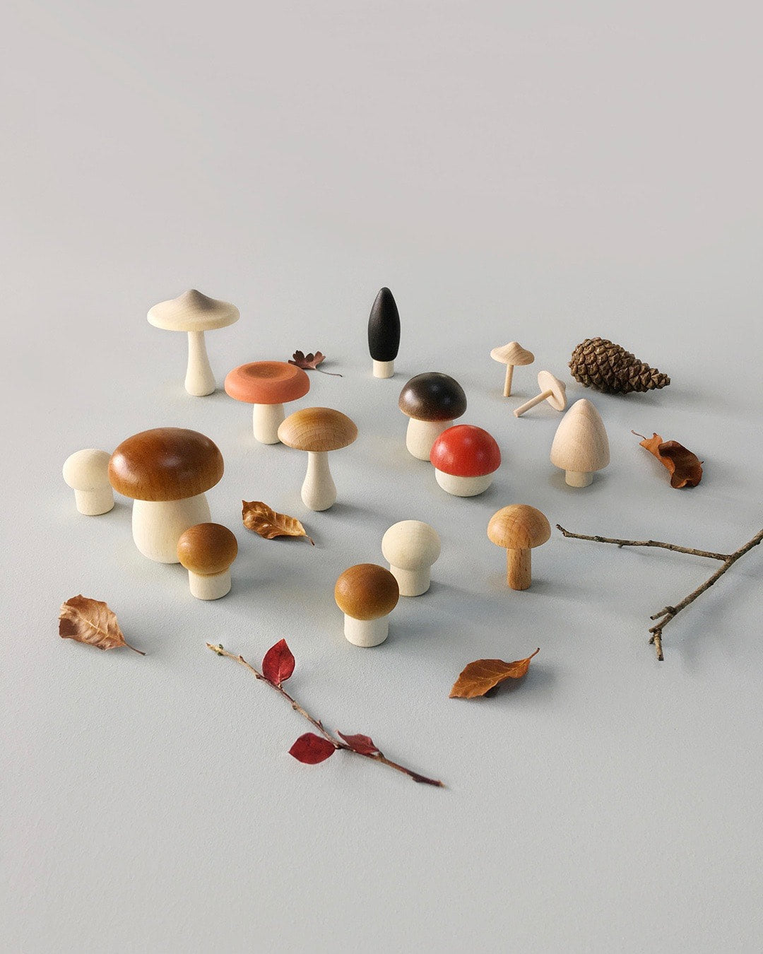 Forest Mushrooms Basket - Moon Picnic