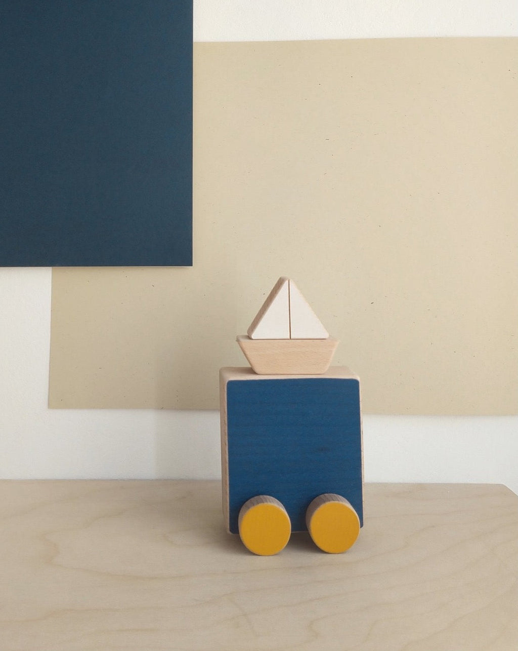 Sea & Boat Push Toy