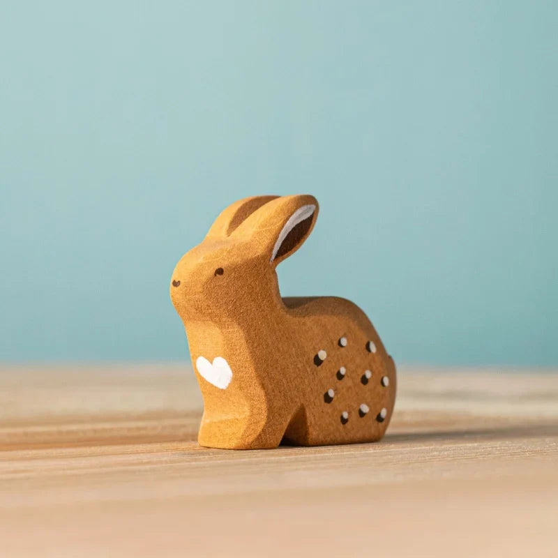 Bumbu Handmade Wooden Sitting Rabbit