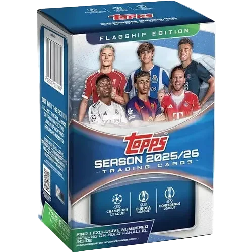 2025/26 Topps UCC Club Competitions Factory Sealed Value Box