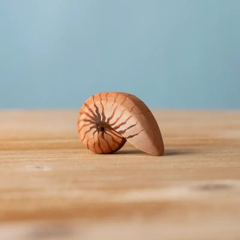 Bumbu Handmade Wooden Spiral Shell