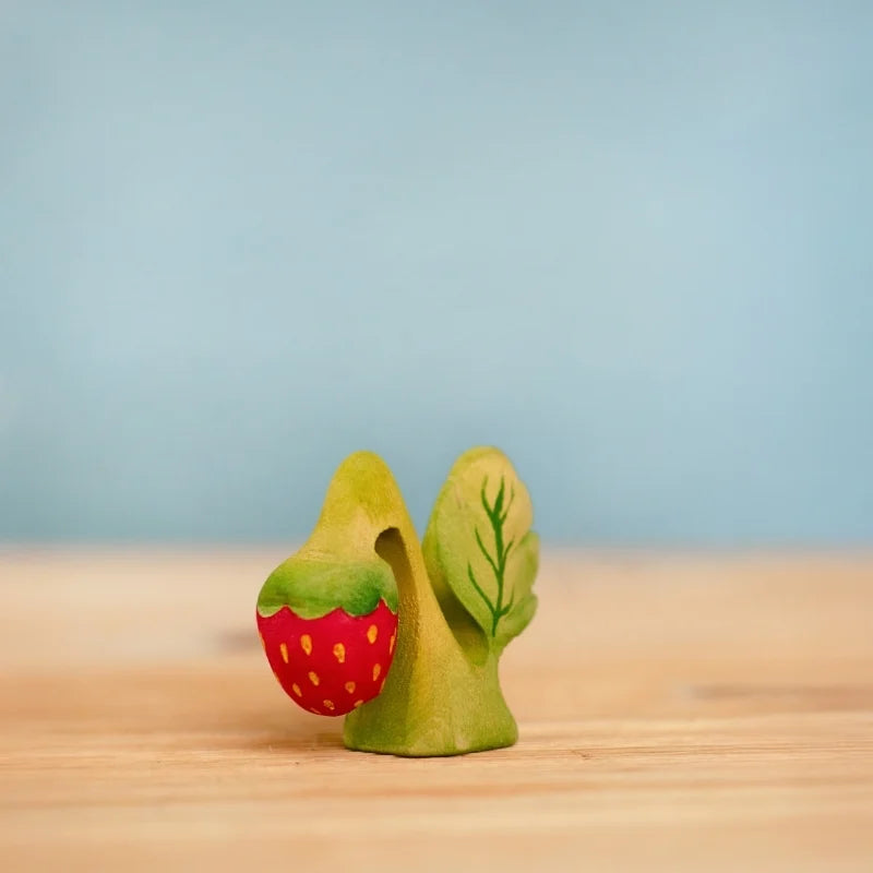 Bumbu Handmade Wooden Strawberry Plant