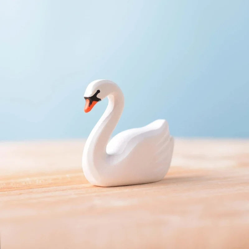 Bumbu Handmade Wooden Swan
