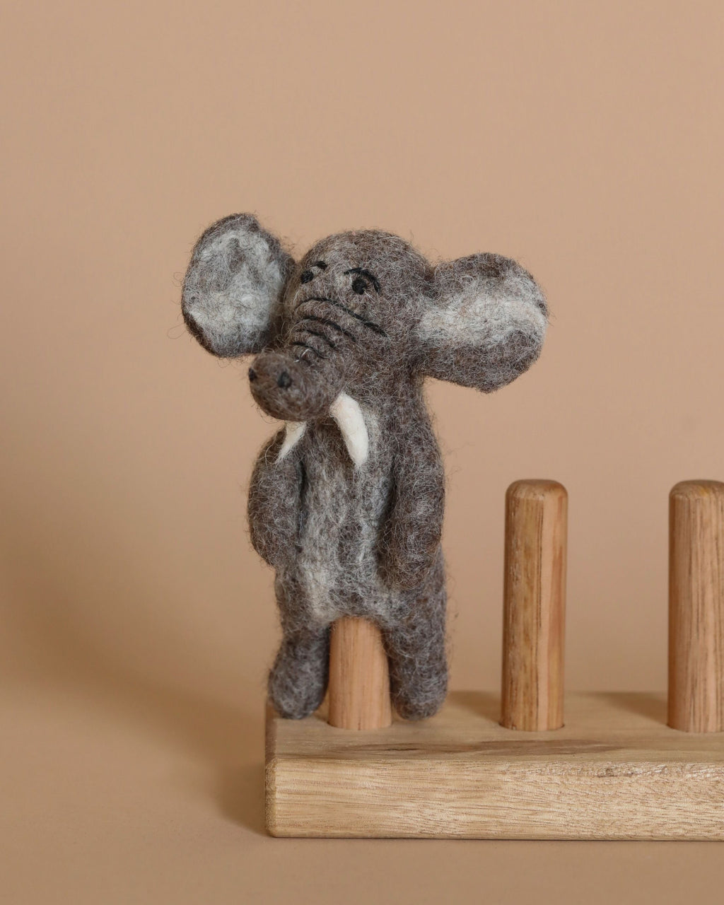 Felt Finger Puppet: Elephant