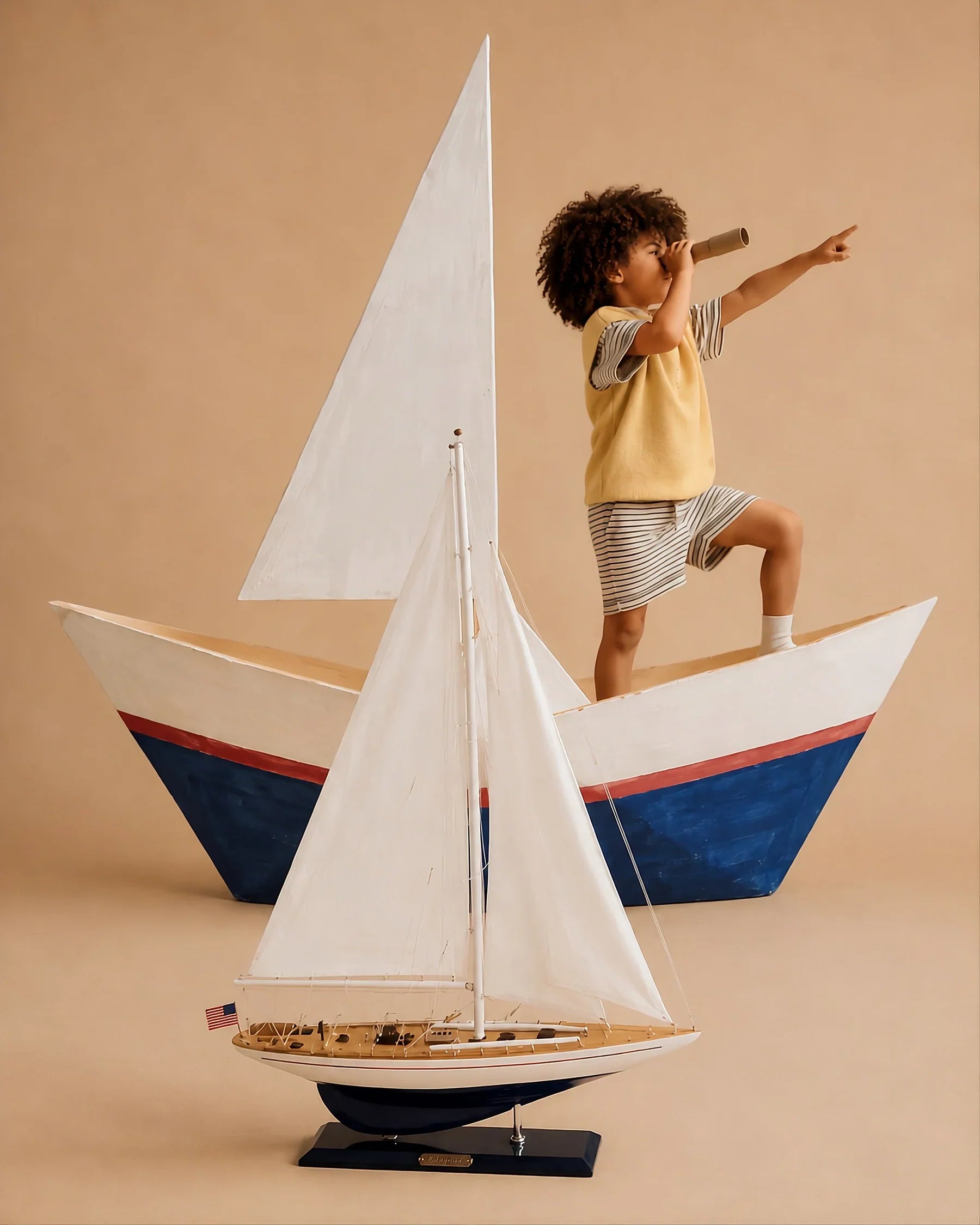 Little Forest Animals — The Regatta Series — The Endeavour Boat (ships mid-September)