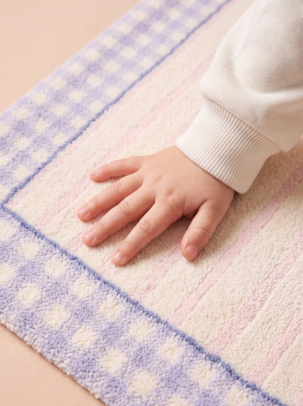 Little Forest Animals Silk Rug — The Gingham