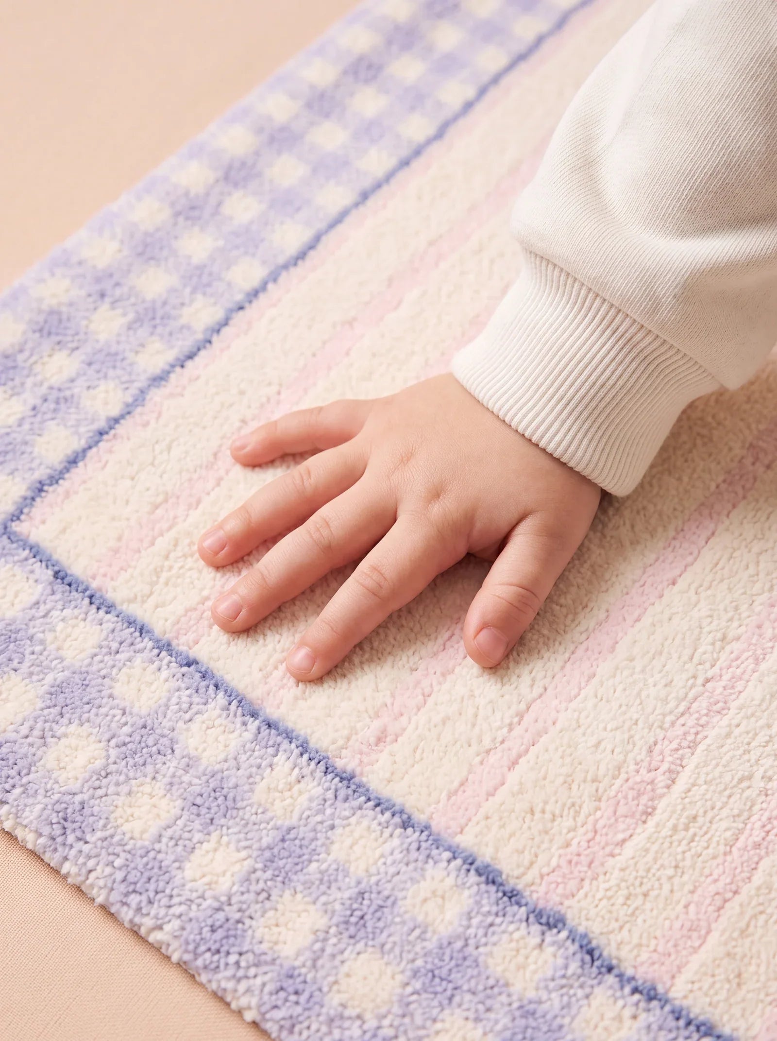 Little Forest Animals Silk Rug — The Gingham