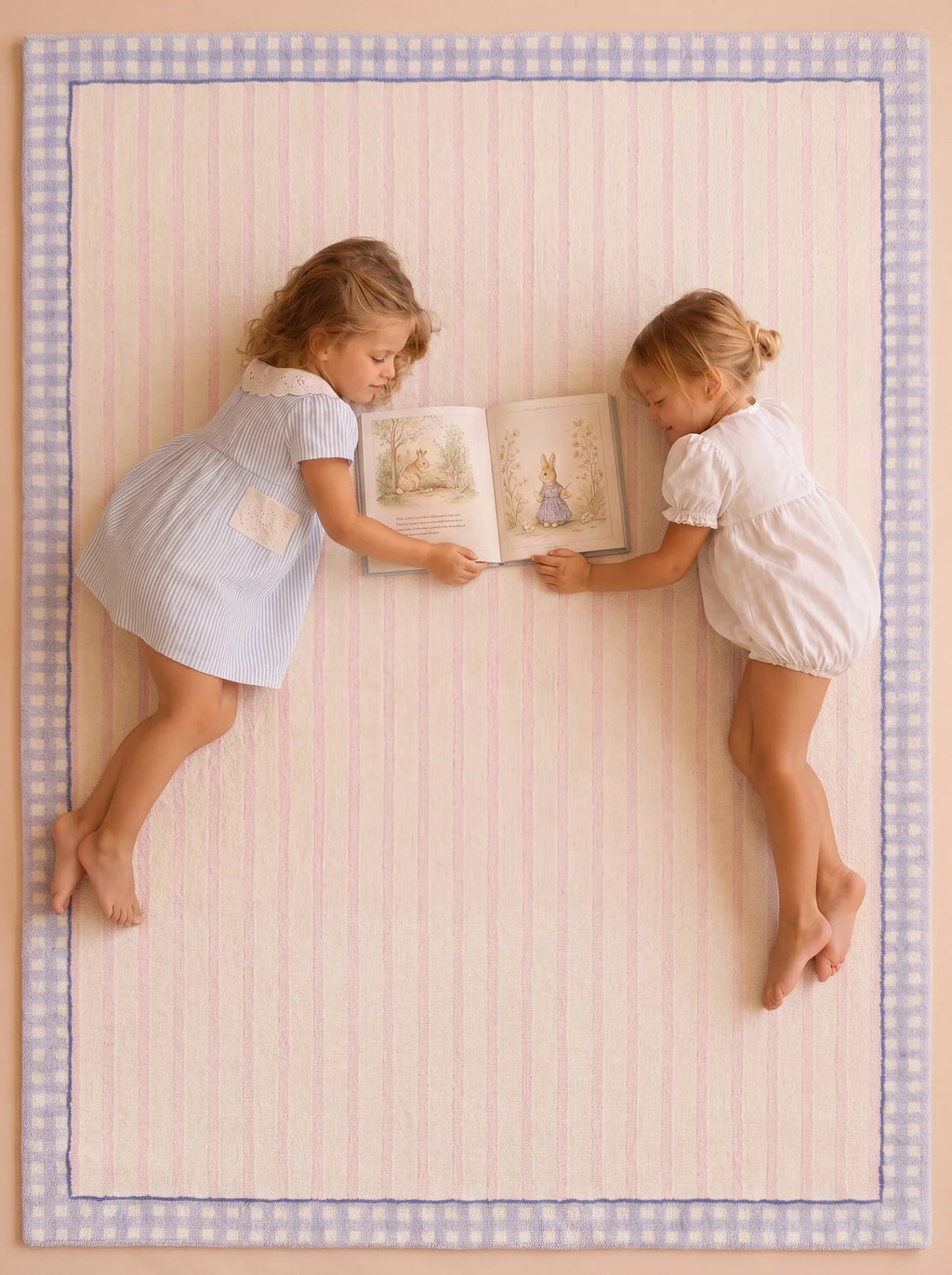 Little Forest Animals Silk Rug — The Gingham