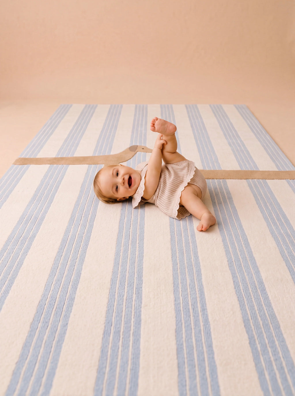 Little Forest Animals Silk Rug — The Dachshund