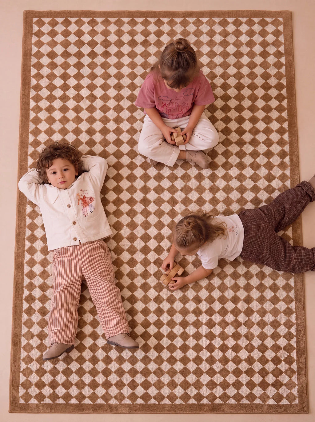 Little Forest Animals Silk Rug — The Diamond