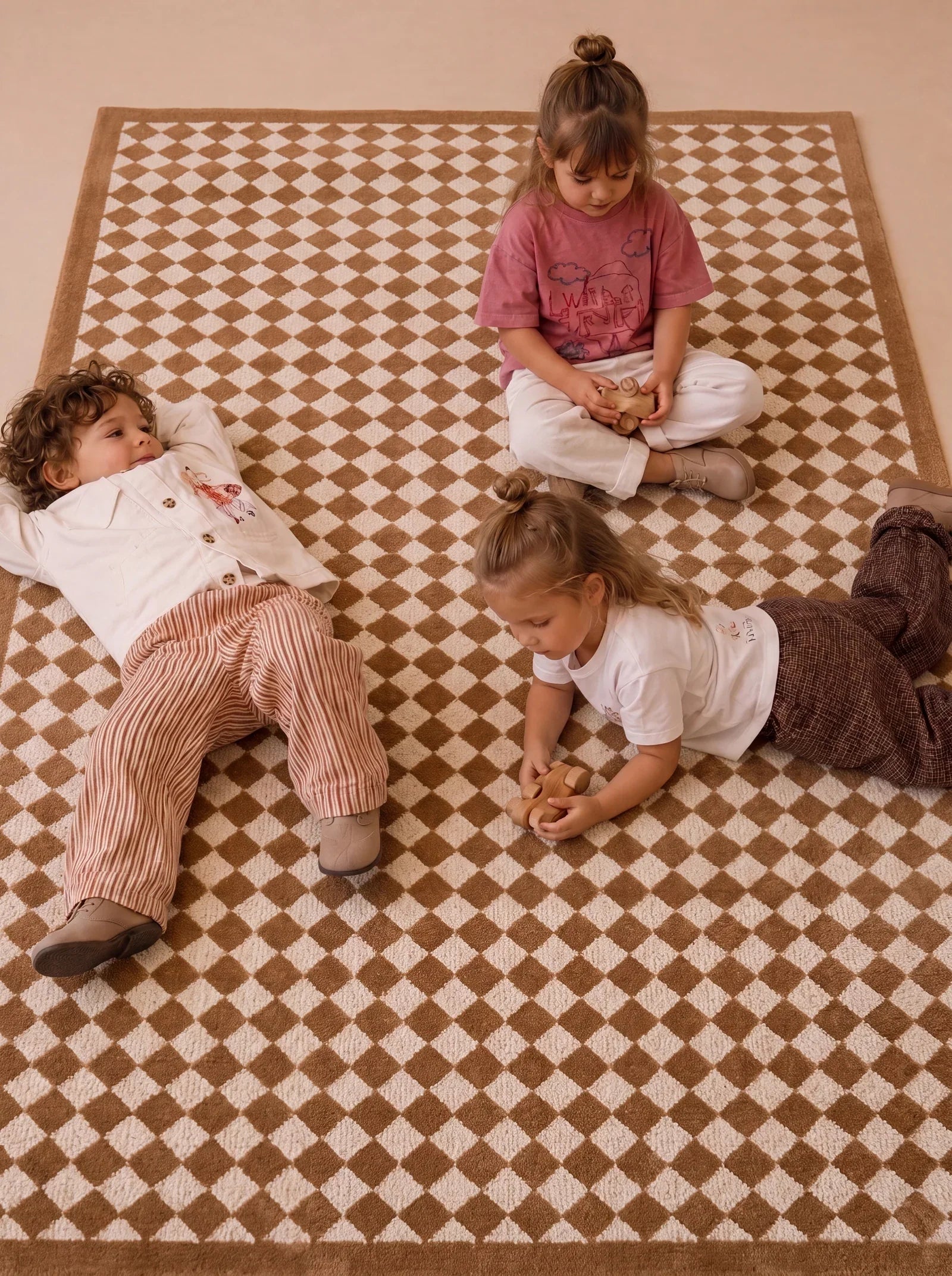 Little Forest Animals Silk Rug — The Diamond