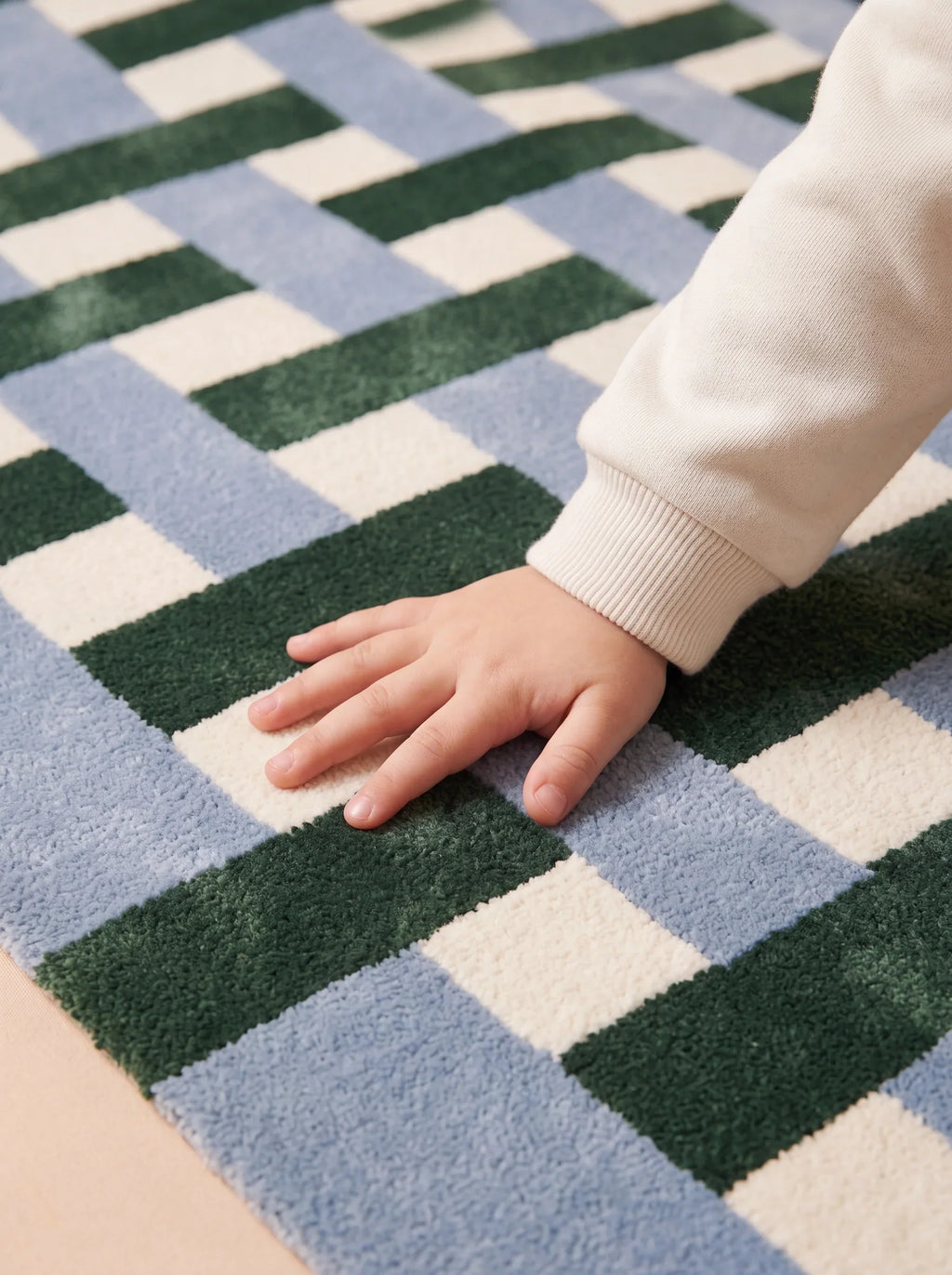Little Forest Animals Silk Rug — The Weave